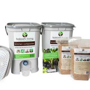 Bokashi Living starter kit kitchen composter for small spaces