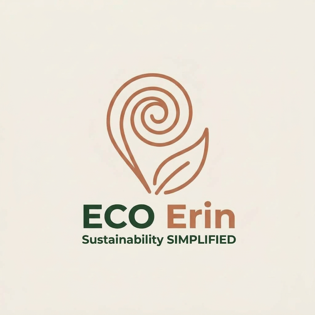 Eco Erin Logo growth of flower for non-toxic living