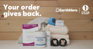 Earth Hero Image of household items recommended by ECO Erin
